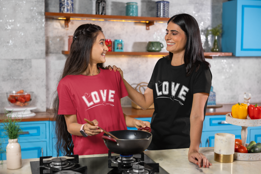 LOVE Vintage Distressed Graphic Tee (Comfort Colors 1717)