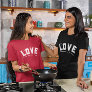 LOVE Vintage Distressed Graphic Tee (Comfort Colors 1717)