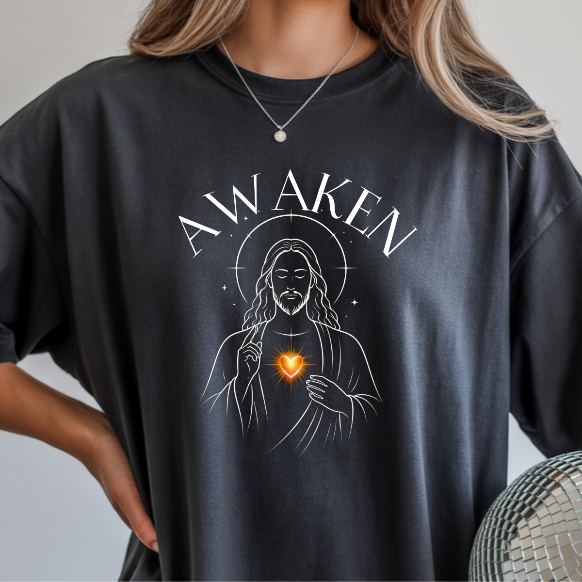 Awaken Christ Consciousness Shirt - Minimalist Jesus Line Art Tee, Spiritual Awakening, Comfort Colors 1717 - Image 10