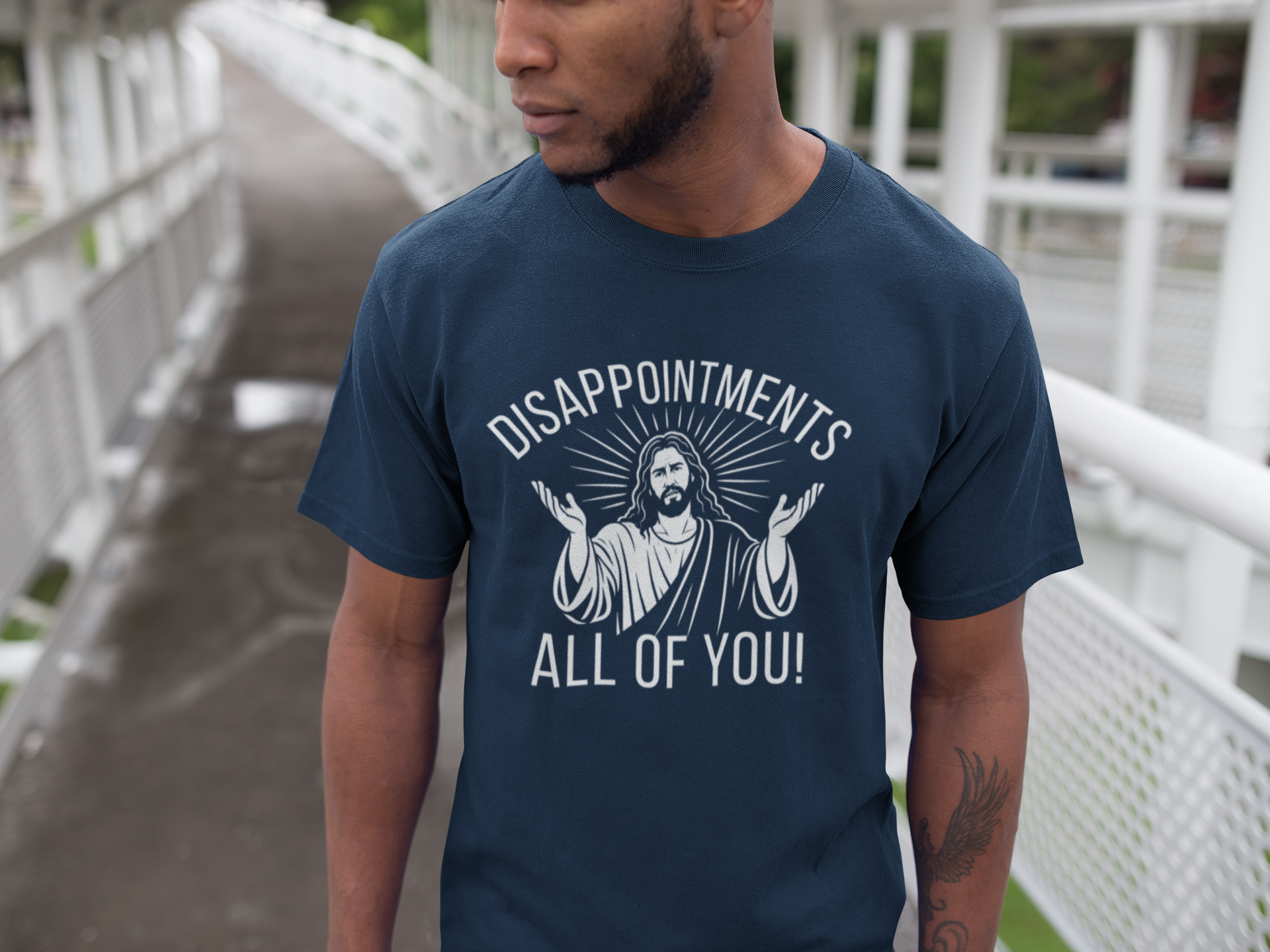Disappointments All of You Shirt - Funny Jesus T-Shirt, Christian Humor Graphic Tee, Minimalist Religious Shirt, Sarcastic Faith Tee - Image 19