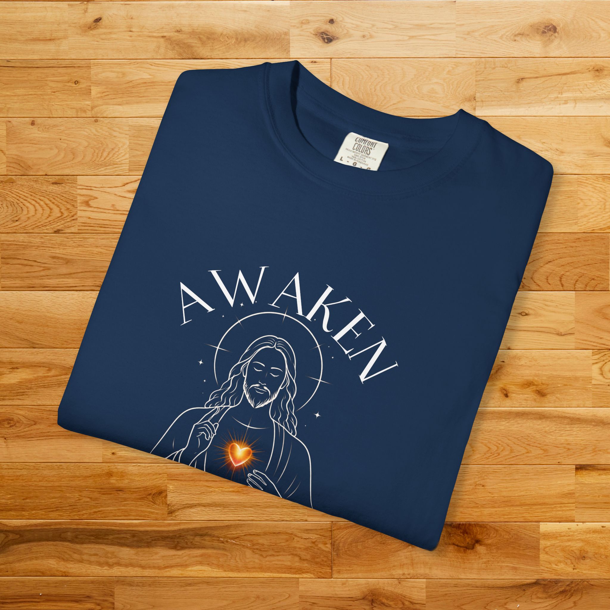 Awaken Christ Consciousness Shirt - Minimalist Jesus Line Art Tee, Spiritual Awakening, Comfort Colors 1717 - Image 19