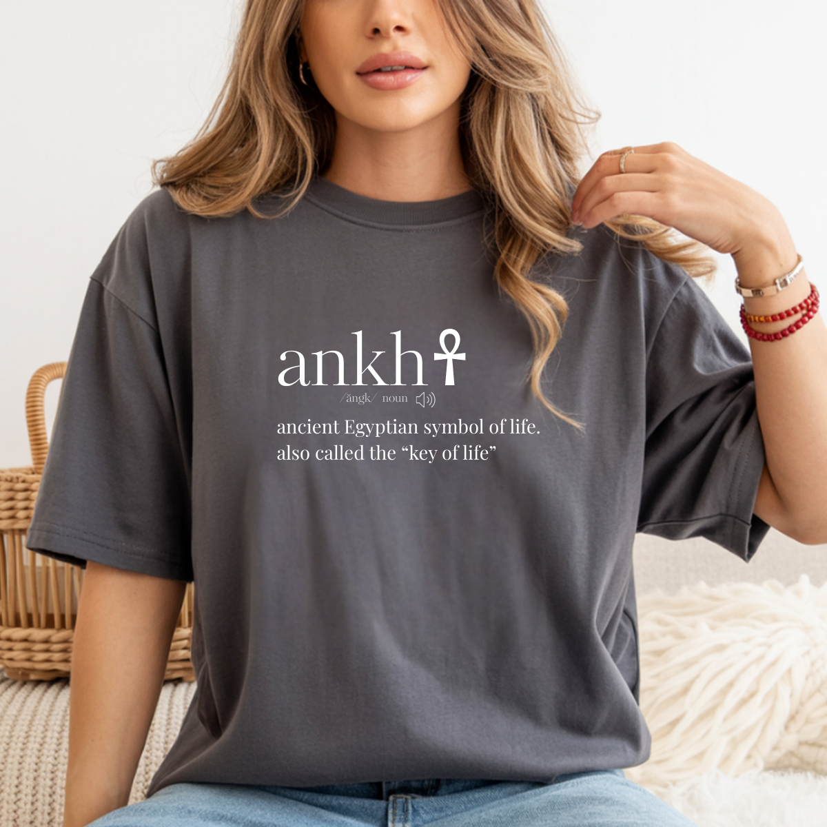 Ancient Egyption key of life | Ankh symbol t-shirt | Egyptian ankh definition tee - Image 9